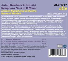 Anton Bruckner (1824-96), Symphony No.9 in D Minor, London Symphony Orchestra, Bernard Haitink, ALC 1717, alto.