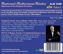 Mantovani: Mantovani's Mediterranean Melodies, CD