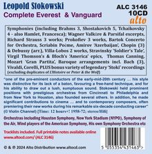 Leopold Stokowski - Complete Everest &amp; Vanguard Recordings, 10 CDs