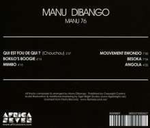 Manu Dibango (1933-2020): Manu 76, CD