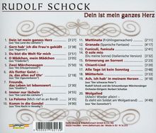 Rudolf Schock (1915-1986): Dein ist mein ganzes Herz, CD