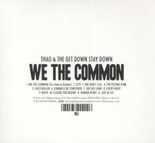 Thao &amp; The Get Down Stay Down: We The Common, CD
