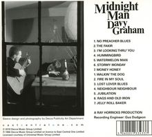 Davy (Davey) Graham: Midnight Man, CD