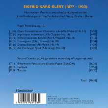 Sigfrid Karg-Elert (1877-1933): Werke für das Harmonium in Bearbeitungen für Orgel, CD