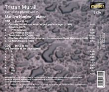 Tristan Murail (geb. 1947): Klavierwerke, 2 CDs