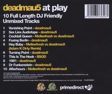 deadmau5: At Play, CD