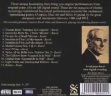 Piano Roll Recordings - Ravel plays Ravel, CD
