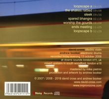 David Cross &amp; Andrew Booker: Ends Meeting, CD