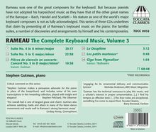 Jean Philippe Rameau (1683-1764): Sämtliche Klavierwerke Vol.3, CD