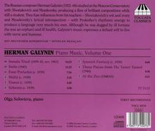 Hermann Galynin (1922-1966): Klavierwerke Vol.1, CD