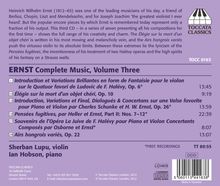 Heinrich Wilhelm Ernst (1814-1865): Sämtliche Werke für Violine &amp; Klavier Vol.3, CD