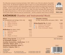 Jeronimas Kacinskas (1907-2005): Kammermusik, CD