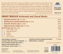 Ernst Mielck (1877-1899): Orchesterwerke &amp; Chorwerke, CD