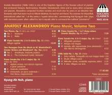Anatoly Alexandrov (1888-1982): Klavierwerke Vol.2, CD