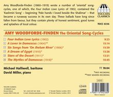 Amy Woodforde-Finden (1860-1919): Orientalische Liederzyklen, CD