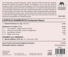 Leopold Damrosch (1832-1885): Symphonie A-Dur, CD