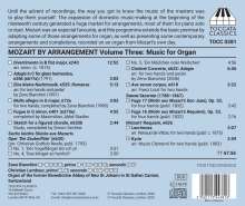 Wolfgang Amadeus Mozart (1756-1791): Mozart by Arrangement Vol.2 - Arrangements für 2 Orgel, CD