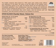 Steve Elcock (geb. 1957): Kammermusik Vol.1, CD