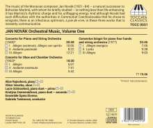 Jan Novak (1921-1984): Orchesterwerke Vol.1, CD