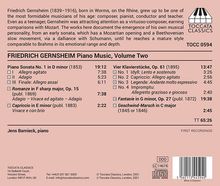 Friedrich Gernsheim (1839-1916): Klavierwerke Vol.2, CD