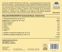 William Wordsworth (1908-1988): Orchesterwerke Vol.4, CD