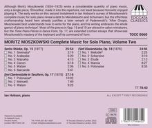 Moritz Moszkowski (1854-1925): Sämtliche Klavierwerke Vol.2, CD