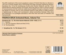 Fridrich Bruk (geb. 1937): Orchesterwerke Vol.5, CD