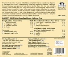 Robert Simpson (1921-1997): Kammermusik Vol.1, CD