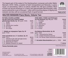 Tomasz Kamieniak (geb. 1981): Niemann: Klaviermusik, Vol. 2, CD