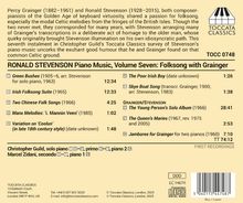 Ronald Stevenson (1928-2015): Klavierwerke Vol.7 "Folksongs with Grainger", CD