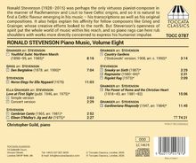 Ronald Stevenson Piano Music, Volume Eight. 
Christopher Guild, piano.
Norse Elegy for Ella Nygaard (1979) - 11:03.
TOCC 0787.
Logo: TOCCATA CLASSICS.