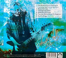1. The Afterlifecycle Sequence  
2. Blues For Lear  
3. Unforgiving Skies  
4. Bedtime Routines  
5. The Sea  
6. Run In Rings  
Illustration eines Gitarristen in Blau- und Grüntönen.
