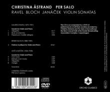 Christina Astrand - Violinsonaten, 1 CD und 1 DVD