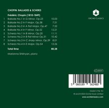 Frederic Chopin (1810-1849): Balladen Nr.1-4, CD