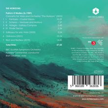 Patrick O'Malley (geb. 1989): Violakonzert "The Horizons", CD