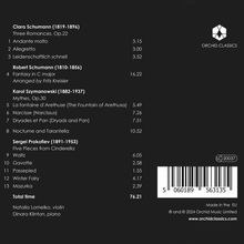 Natalia Lomeiko - Schumann / Szymanowski / Prokofieff, CD