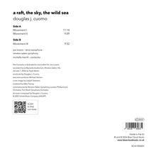 Titel: a raft, the sky, the wild sea. Komponist: douglas j. cuomo. Bewegungen: I 11.14, II 9.09, III 9.52. Joe Lovano: Tenorsaxophon.