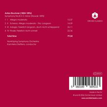 Orchid Classics Logo. Titel: Symphony No.8 in C minor. Dirigent: Karl-Heinz Steffens. Dauer: 79.24. Norrköping Symphony Orchestra.
