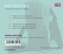 Ludwig van Beethoven (1770-1827): Streichtrios Nr.1-5, 2 CDs