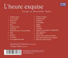 Reynaldo Hahn (1875-1947): Lieder "L'heure exquise", CD
