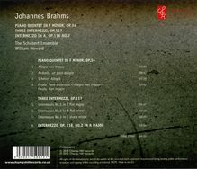 Johannes Brahms (1833-1897): Klavierquintett op.34, CD