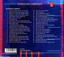 Hugo Wolf (1860-1903): Italienisches Liederbuch, CD