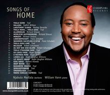 Njabulo Madlala - Songs of Home, CD