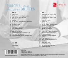 Benjamin Britten (1913-1976): Purcell-Realizations, 2 CDs