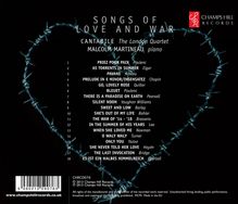 Cantabile - The London Quartet: Songs Of Love And War, CD