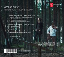 George Enescu (1881-1955): Violinsonaten Nr.2 &amp; 3, CD