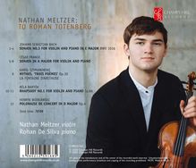 Nathan Meltzer - To Roman Totenberg, CD