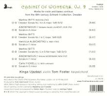 Kinga Ujszaszi &amp; Tom Foster - Cabinet of Wonders Vol.2 (Stücke aus dem "Dresdner Schrank II" ), CD