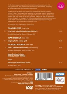 Boston Symphony Orchestra  &amp; Michael Tilson Thomas, DVD