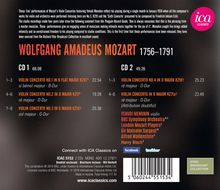 Wolfgang Amadeus Mozart (1756-1791): Violinkonzerte Nr.1-4,7, 2 CDs
